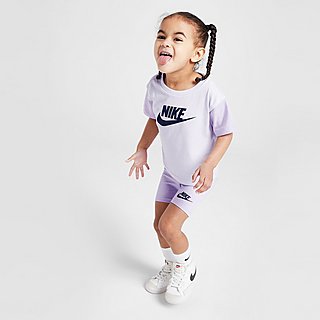 Nike Girls' Colour Block T-Shirt/Shorts Set Infant