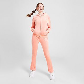 JUICY COUTURE Girls' Full Zip Flare Tracksuit Junior