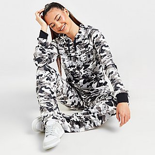 JUICY COUTURE Diamante Velour Camo Hoodie