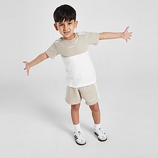 adidas Originals Colour Block T-Shirt/Shorts Set Infant