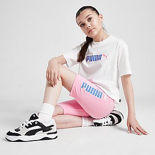 Puma Girls' Boxy Logo T-Shirt Junior