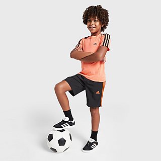 adidas Poly Tech T-Shirt/Shorts Set Children