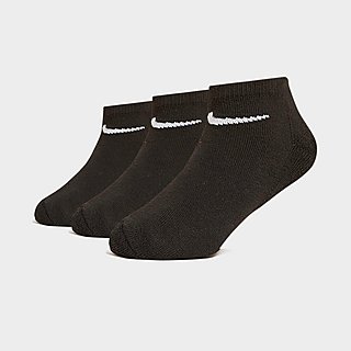 Nike 3 Pack Invisible Socks Junior