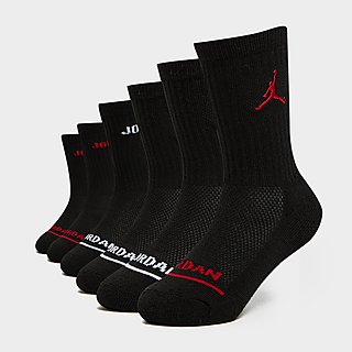 Jordan 6-Pack Crew Socks Junior