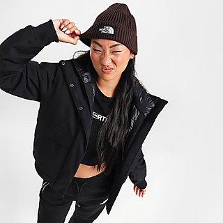 The North Face Logo Box Cuffed Beanie