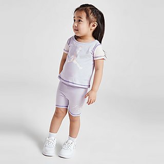 Jordan Girls' Colour Block T-Shirt/Shorts Set Infant