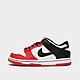 Wit/Rood Nike Dunk Low Junior