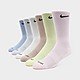 Veelkleurig Nike 6-Pack Everyday Cushioned Training Crew Socks