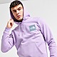 Paars The North Face Fine Box Hoodie