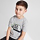 Grijs/Zwart The North Face T-Shirt/Shorts Set Children