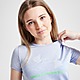 Grijs Under Armour Girls' UA Tech Twist Big Logo T-Shirt Junior