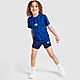 Blauw adidas Mickey Mouse 100 T-Shirt/Shorts Set Children