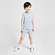 Blauw Tommy Hilfiger Flag T-Shirt/Shorts Set Infant
