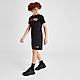 Zwart/Rood Hoodrich Enhance T-Shirt/Shorts Set Junior