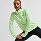 Groen Nike Running Pacer 1/4 Zip Top Dames
