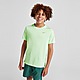 Groen Nike Miler T-Shirt Junior