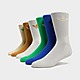 Veelkleurig adidas Originals 6-Pack Trefoil Cushion Crew Socks