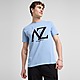 Blauw Alessandro Zavetti Soundwave T-Shirt