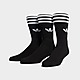 Zwart adidas Originals 3 paar sokken
