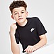 Zwart/Wit Nike Small Logo T-Shirt Junior