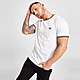 Wit/Zwart Fred Perry Tipped Ringer T-Shirt Heren