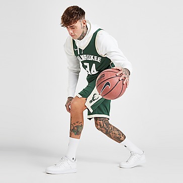 Nike NBA Milwaukee Bucks Swingman Shorts Heren