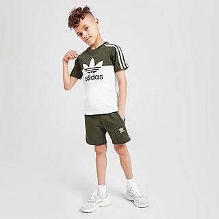 adidas Originals Sliced T-Shirt/Shorts Set Kinderen