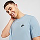 Blauw Nike Core Logo T-Shirt Heren