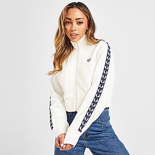 Fred Perry Tape Crop Track Jacket
