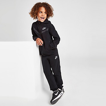Nike Tech Full Zip Hoodie Tracksuit Children
