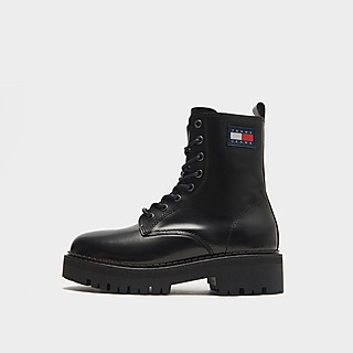 Tommy Jeans Urban Leather Lace Up Boots