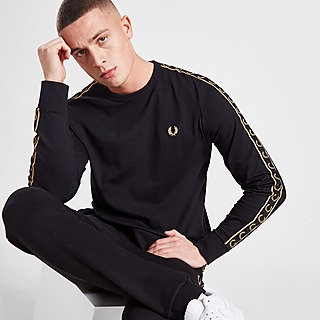 Fred Perry Tape Long Sleeve T-Shirt