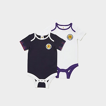 Official Team 2-Pack Scotland 2022/23 Babygrows Infant