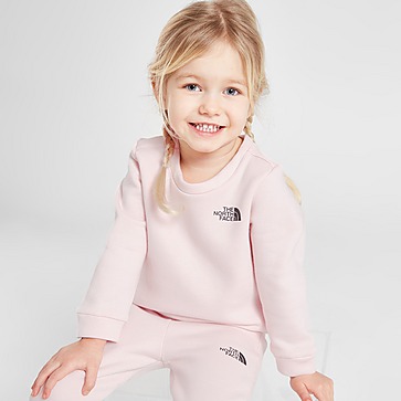 The North Face Girls' Box Logo Crew Tracksuit Infant