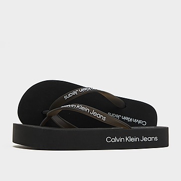 Calvin Klein Jeans Flatform Beach Sandals Women's