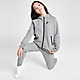 Grijs/Zwart/Zwart Nike Girls' Tech Fleece Full Zip Hoodie Junior
