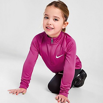 Nike Girls' Pacer 1/4 Zip Top/Leggings Set Children