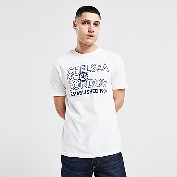 Official Team Chelsea FC Stack T-Shirt