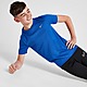 Blauw Nike Miler T-shirt Junior