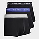 Zwart Calvin Klein Underwear 3-Pack Trunks