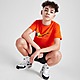 Oranje Nike Double Swoosh T-Shirt Junior