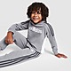Grijs adidas Girls' Linear Crew Tracksuit Children