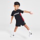 Zwart adidas Linear T-Shirt/Shorts Set Kids