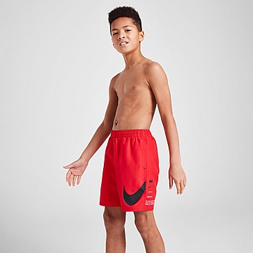 Nike Swoosh Stack Swim Shorts Junior