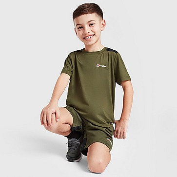 Berghaus Panel T-Shirt/Shorts Set Children