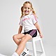 Wit adidas Linear T-Shirt/Shorts Set Kids