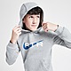 Grijs/Blauw Nike Air Swoosh Fleece Hoodie Junior