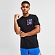 Zwart Nike Club Script T-Shirt