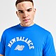 Blauw New Balance Logo T-Shirt