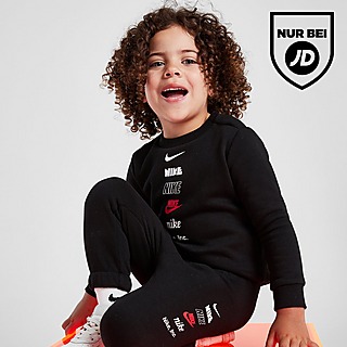 Nike Multi Logo Sweatshirt/Jogginghose Set Baby
